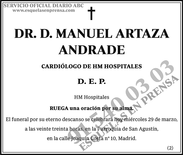 Manuel Artaza Andrade